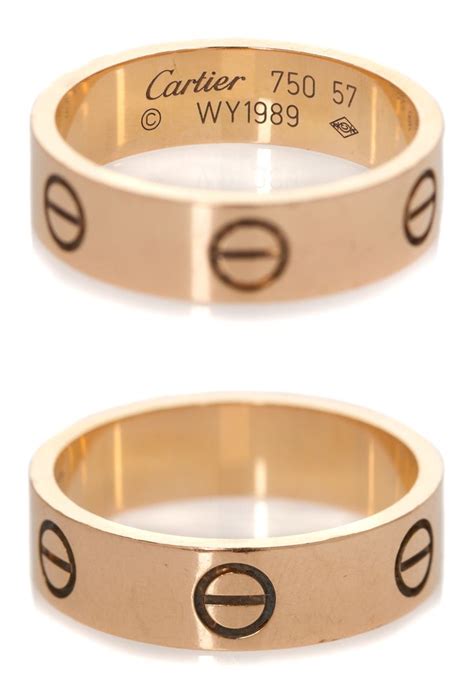 cartier love band ring replica|authentic cartier love ring.